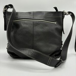 Coach Soho Duffle Pebbled Brown Leather Shoulder Bag